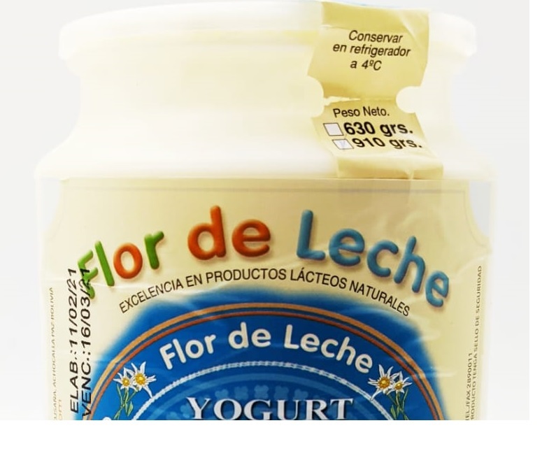 Ecotambo - Yogurt de Maracuyá Entero (610 grs.)