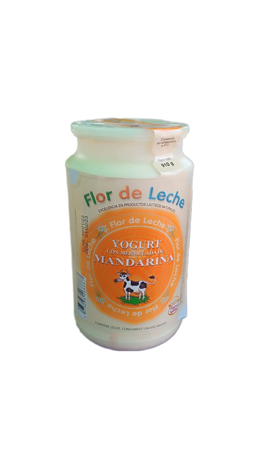 Yogurt de Mandarina (910 grs.)